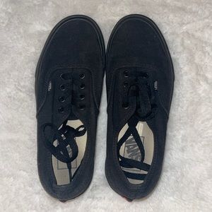 Black Low Vans